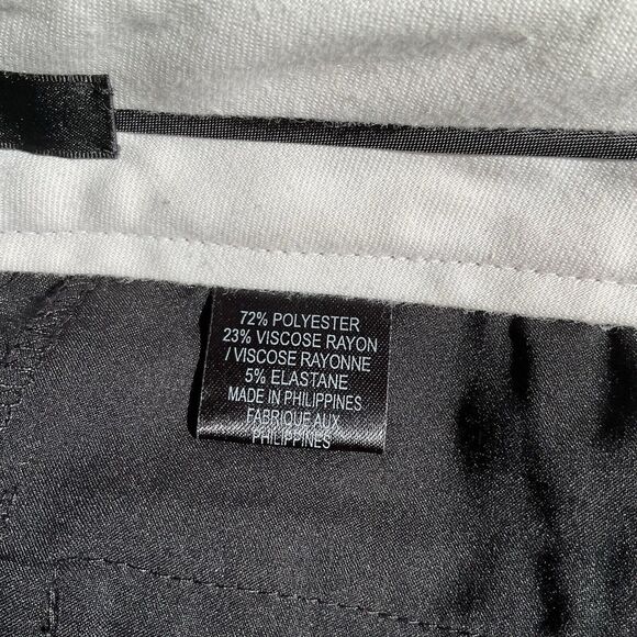 Elie Tahari Pants Womens Flare Leg Classic Stretch Zip Black, Waist:  31” - Picture 8 of 14